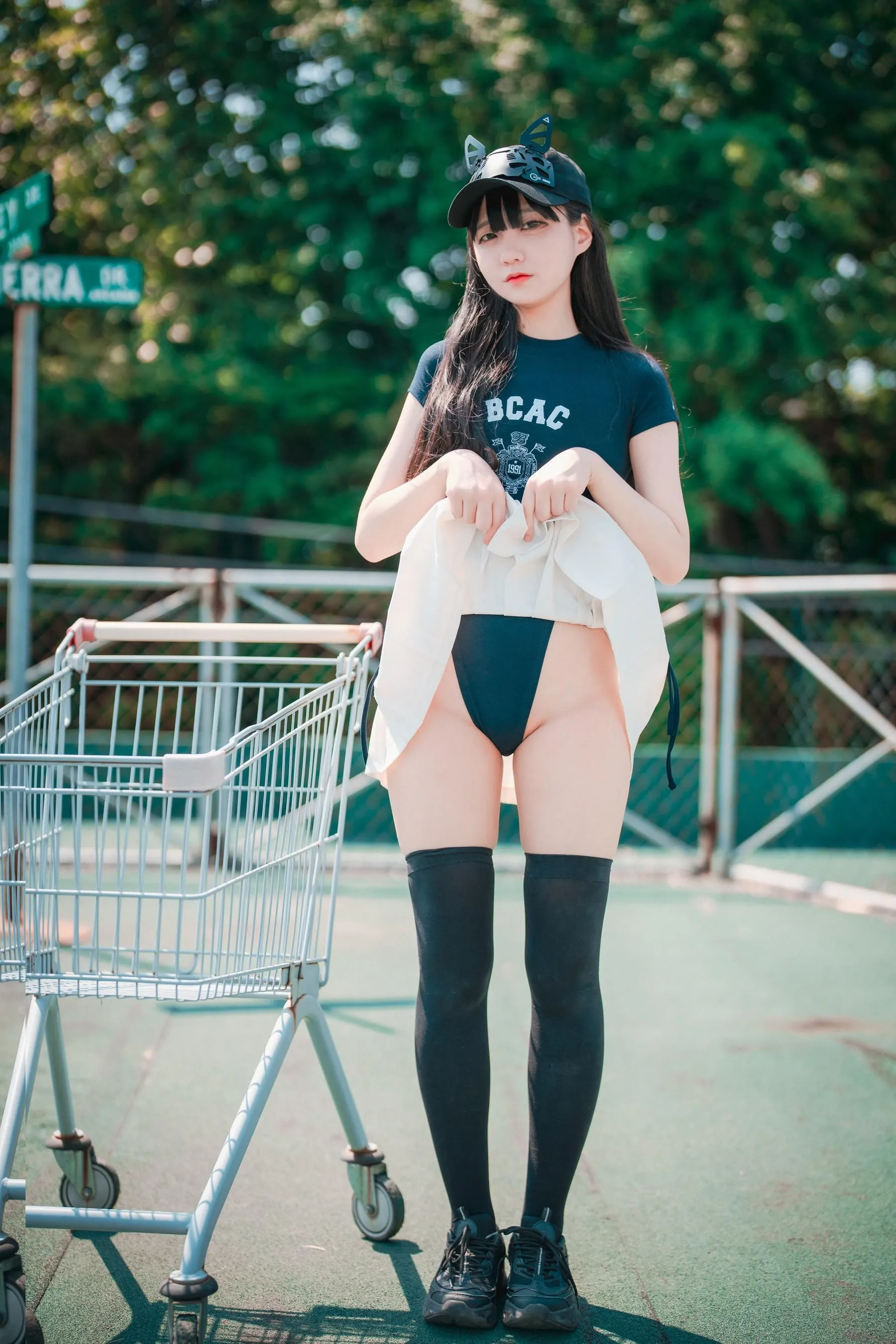 Jenny 정제니 – NO.32 Classic Athletic Girl in Navy Blue [71P]插图4